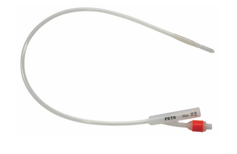 PETS Silicone Catheter 18FR x 30cc 26"